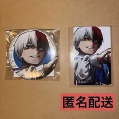 ジャンプGIGA 2025 ヒロアカ 新十傑 缶バッジ キャラカード 轟焦凍
