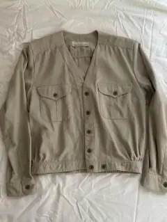 Liz Claiborne ベージュ ボタン付きシャツ