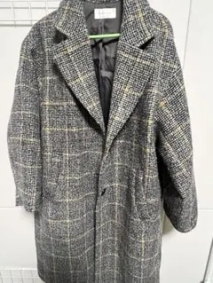 グレー チェスターコート