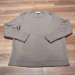 STUDIOS　WRAPINKNOT　ウール100%　厚手ニット　ブラウン