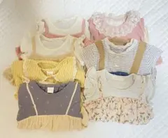 ベビー服 7点セット フリル　女の子　まとめ売り