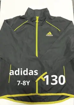 adidas キッズ 薄手 ジャンパー ナイロン ジャケット 130