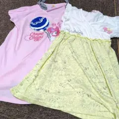 マイメロディ　夏　半袖　ワンピース　スパンコール　まとめ売りのサムネイル