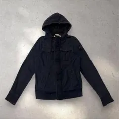 Abercrombie&Fitchフルジップパーカー ヴィンテージ M A397
