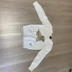 Ralph Lauren 犬刺繍 綿　サマーセーター 6（120/60）