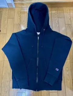 Championチャンピオン ジップアップ パーカー ネイビー L 赤タグ 復刻
