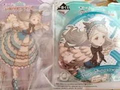 学マス 一番くじ 篠澤広 缶バッジ アクリルスタンド