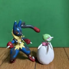 ポケモンフィギュア 2点セット メガルカリオ、メガサーナイト
