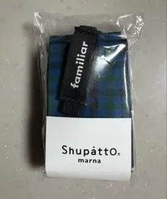 ♡新品未使用♡《ファミリア》シュパットミニマルS 青系ファミリアチェック