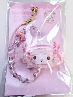 【新品未開封】マイスウィートピアノ ぬいぐるみ付き フォンストラップ ピンク