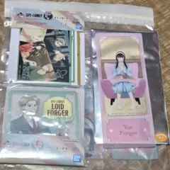 SPY×FAMILY　しおり　ラバーコースター　ステッカー