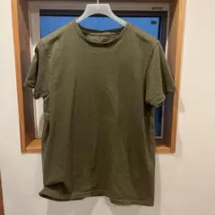 ヤエカ　yaeca クルーネック 半袖Tシャツ オリーブのサムネイル