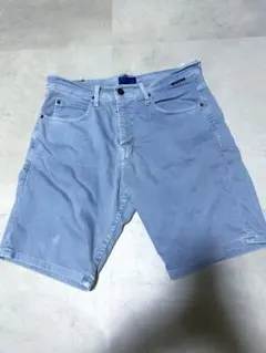 ZARA MAN デニムショートパンツ Mサイズ ライトブルー