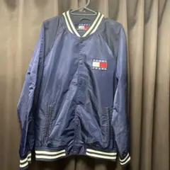 TOMMY JEANS 90s 紺 Ma1 ジャケット アウター ブルゾン L