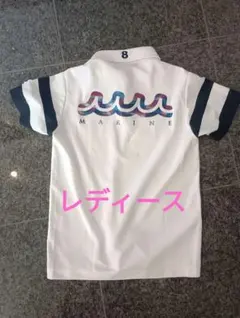 神戸店限定モデル【ムータマリンゴルフ8】ゴルフウェア 半袖 ポロシャツ M 神戸店限定モデル【ムータマリンゴルフ8】ゴルフウェア 半袖