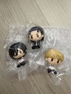 一番くじ進撃の巨人　それぞれの決意　ちょこのっこ3種セット