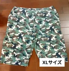 【Champion】リバースウィーブ 迷彩ショートパンツ XL