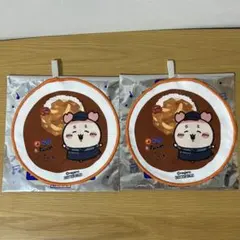2点セット　ちいかわ カニちゃん　古本屋 松屋コラボ ハンドタオル