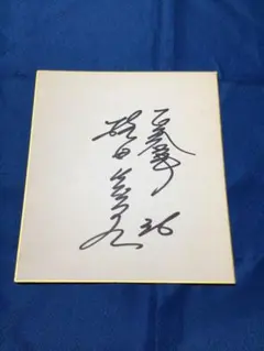 直筆】バレー 柳田将洋 柳田選手 色紙 サイン - メルカリ