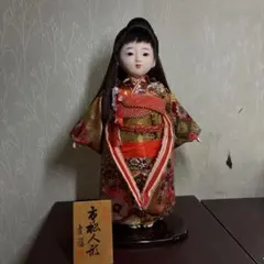 伝統的な市松人形 舞妓市松人形ガラスケース入り 希少 - メルカリ