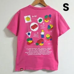 【難あり】LEGO レゴ 半袖 Tシャツ ピンク Sのサムネイル
