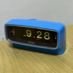 【メンテ済・動作正常】美品！CITIZENパタパタ時計 リーフタイム013