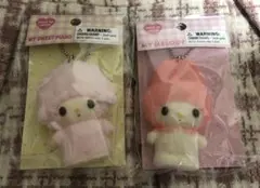 マイスウィートピアノ　マイメロ　フロッキーマスコット　キーホルダー　サンリオ