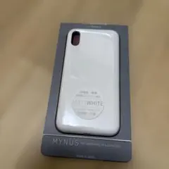 MYNUS iPhone X ケース ホワイト