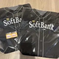 【おまけつき】ソフトバンクホークス ユニフォーム型トートバッグ 2つセット
