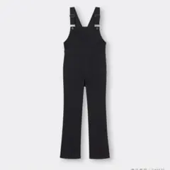 GU デニムスリムサロペットパンツ