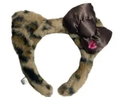 USJ限定　キティちゃん　ヒョウ柄　カチューシャ　　　　　ハローキティ