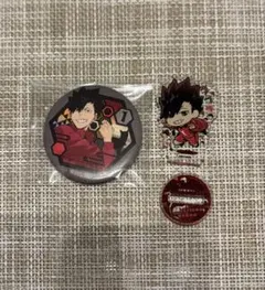 ハイキュー!! 黒尾鉄朗 缶バッジ ミニアクリルスタンド