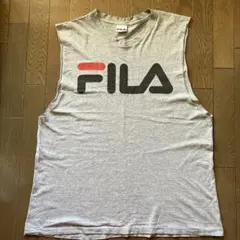 FILA ノースリーブ Tシャツ グレー　古着