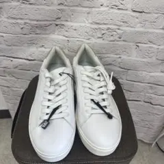 新品 ZARA ホワイト スニーカー41 （G-1）のサムネイル