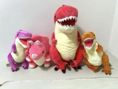 恐竜ぬいぐるみ4体セット