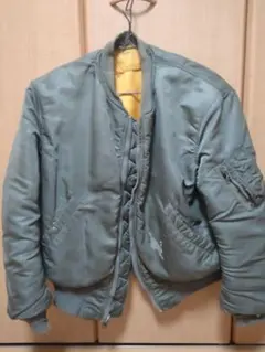 60s 実物 米軍 MA-1 ALPHA社製 1964年 CC クラウンジッパー