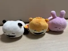 にしむらゆうじ作品　うさぎの家の上でひるねする会 ぬいぐるみ　ごきげんぱんだ