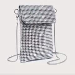 スパンコール風 キラキラ装飾 ショルダーバッグ♡