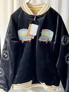 限定セール！GBLとなりのトトロ 別珍スカジャン 疾風ネコバス 渋谷ver. スタジオジブリ作品の大人のアメカジブランド『GBL』より「となりの