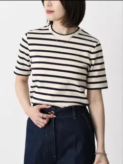 新品未使用 JILSANDER＋ ボーダーリブTシャツ XSのサムネイル