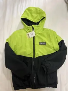 新品未使用！神戸元町FREELY フード付きジャケット 蛍光イエロー/ブラック