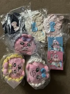 おぱんちゅうさぎ　ポーチ&ターバン&アクセサリー　8点セット