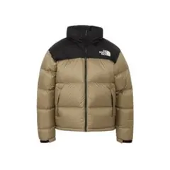 THE NORTH FACE ダウンジャケット ベージュ/黒