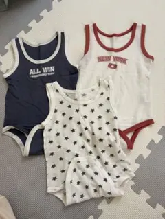 ベビー肌着 3点セット サイズ80cm