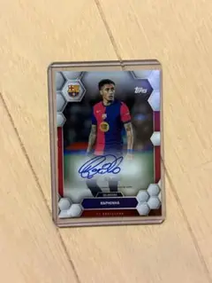 topps FC Barcelona ラフィーニャサインカード