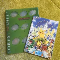 【美品】ポケパーク限定品!! カードファイル＆ノートセット