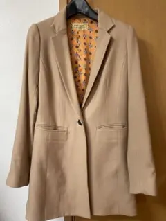 最終値下げベージュジャケットロイヤルパーティ　38M sizeベージュジャケット