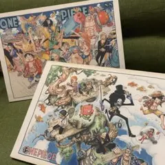 [最安値] ワンピース ONE PIECE 尾田栄一郎 原画 アート パネル