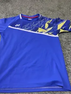 YONEX 青 メッシュシャツ