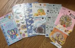 サンリオ　スヌーピー　エンジェルブルー　キャラクター　シール　セット